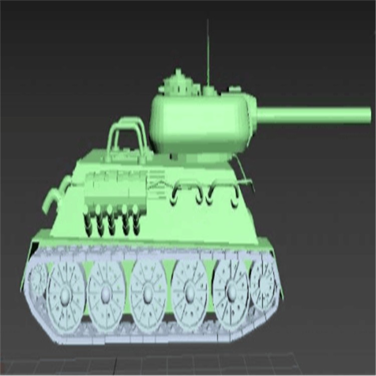 西城充气军用坦克模型